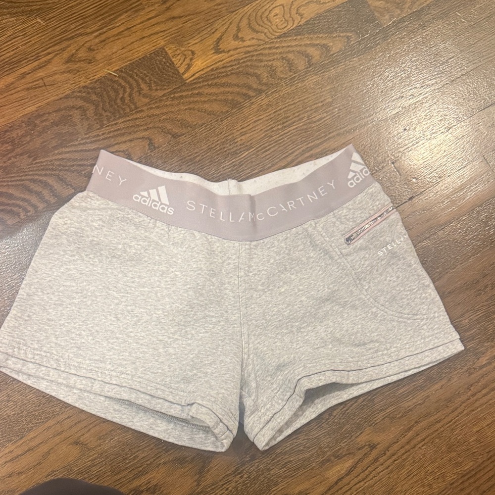 Adidas x Stella McCartney sweatpant shorts